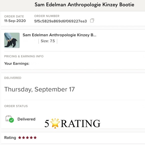 Sam Edelman Anthropologie Kinzey Bootie - Picture 5 of 8